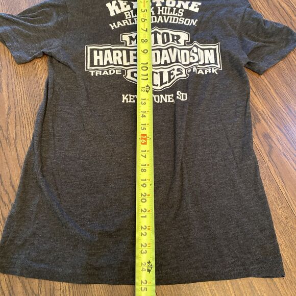 Harley Davidson Motorcycles Size Small Graphic T Shirt Short Sleeve Keystone SD - Picture 8 of 8